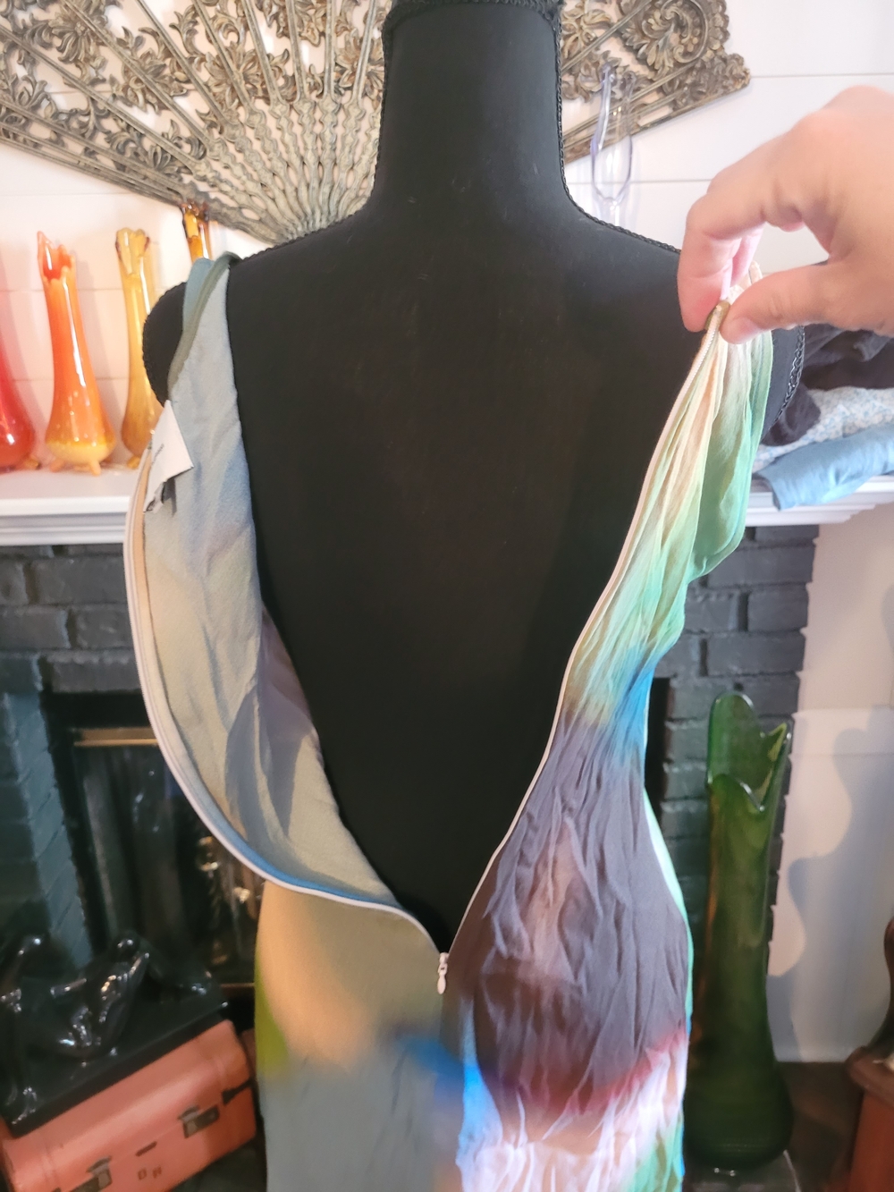 Reformation Multi-Color Mini Dress - Picture 5 of 11